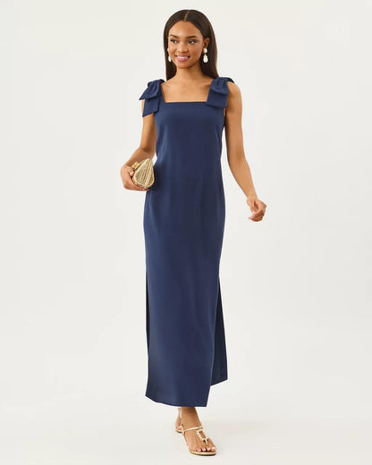 Bernice Maxi Dress - Low Tide Navy
