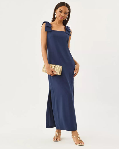Bernice Maxi Dress - Low Tide Navy