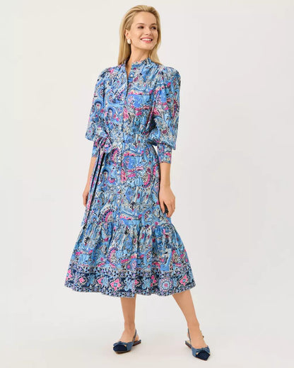 Drena Midi Dress - Multi