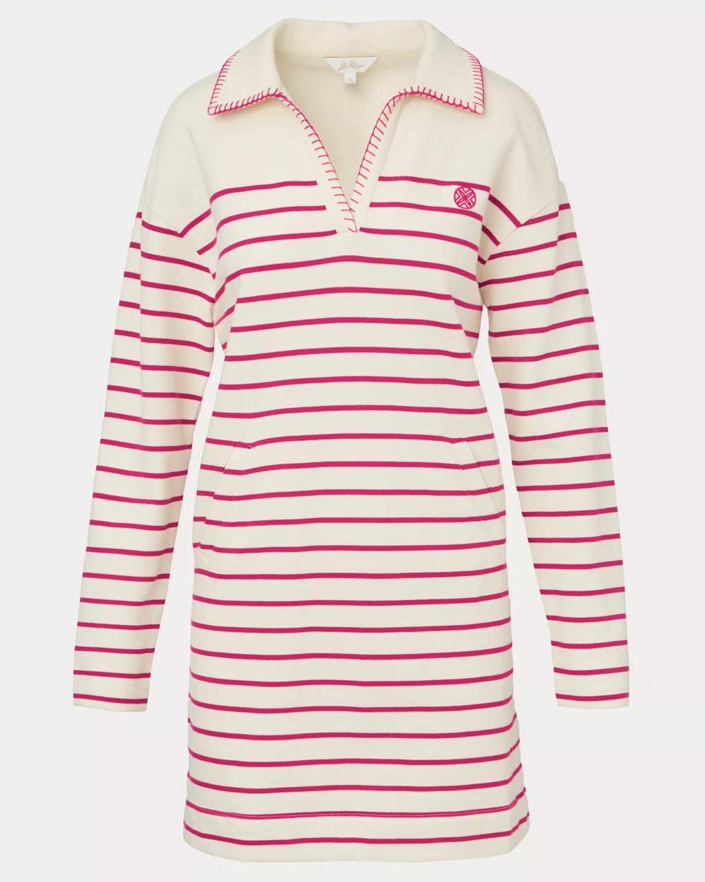 Corvaya Terry Dress - Berry Bouquet