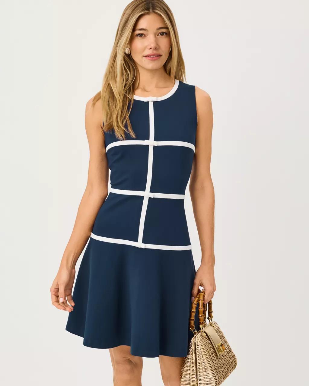 Clancie Dress - Low Tide Navy