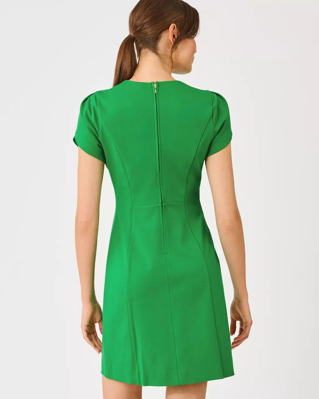 Adair Shift Dress - Ivy Green