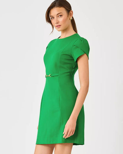 Adair Shift Dress - Ivy Green