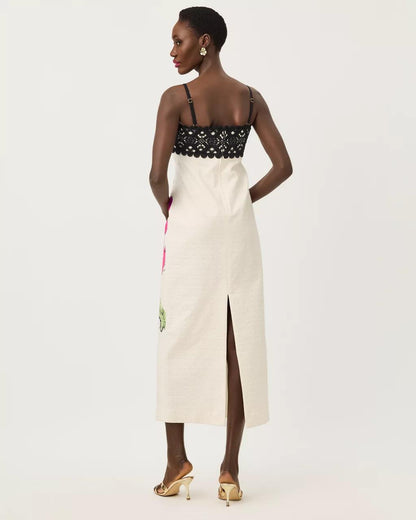 Vena Stretch Maxi Dress - Coconut