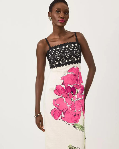 Vena Stretch Maxi Dress - Coconut