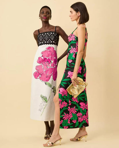 Vena Stretch Maxi Dress - Coconut