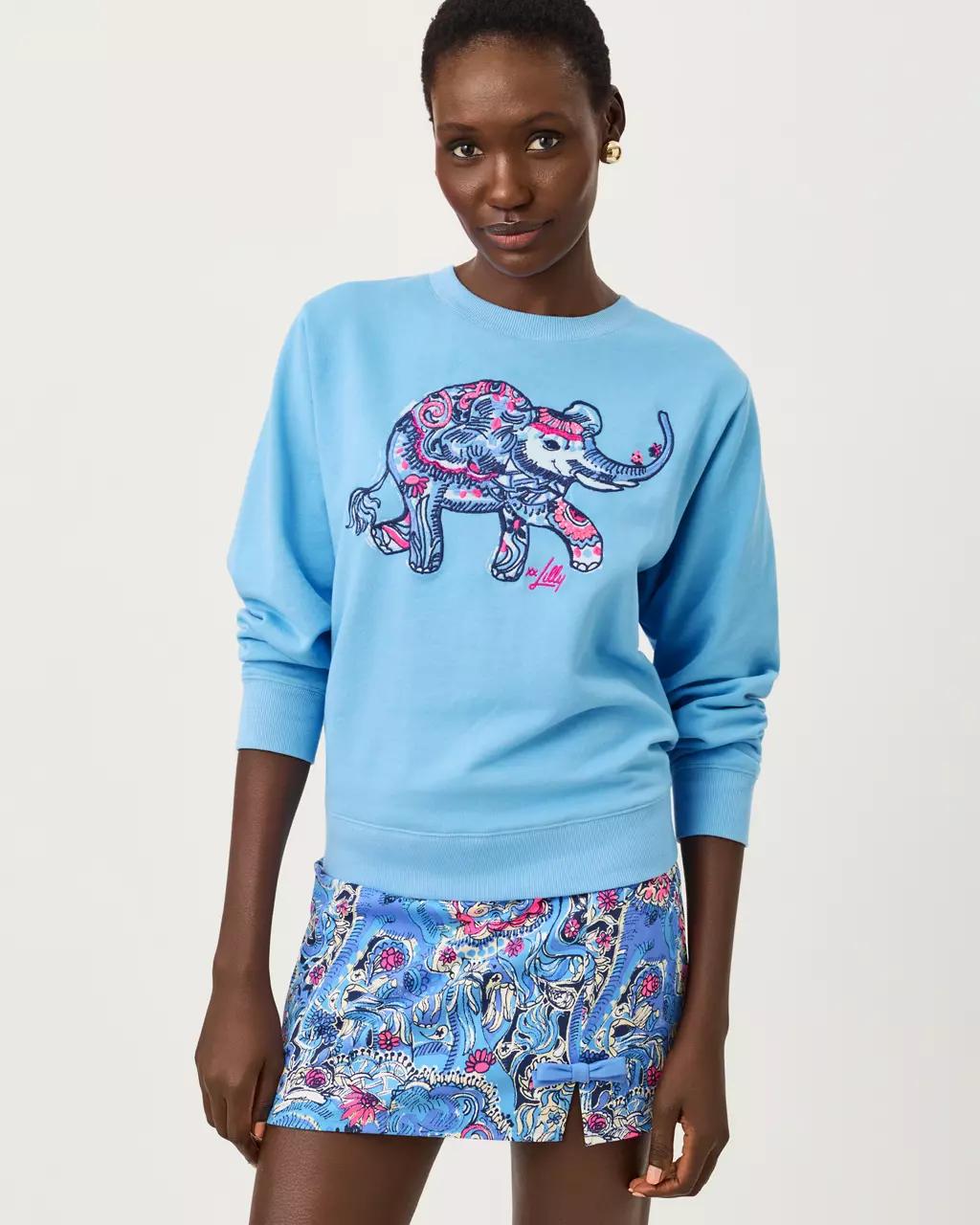 Ballad Cotton Sweatshirt - Multi