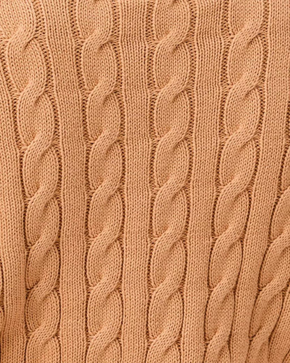 Brockton Crew Neck Sweater - Iced Latte
