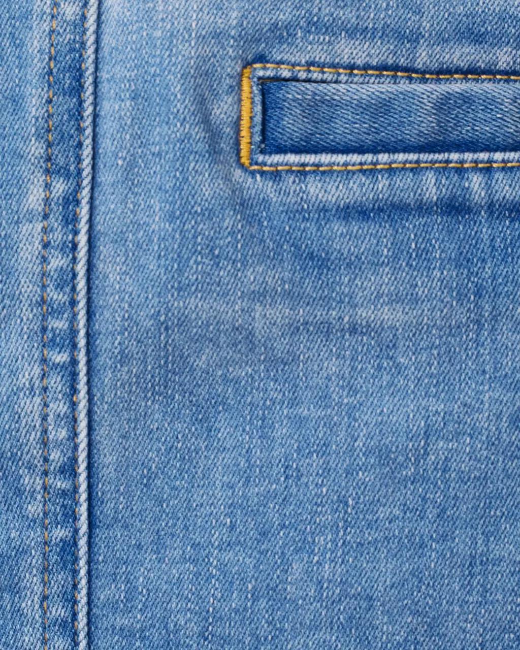 Colette Stretch Denim Mini Skirt - Rosanna Wash