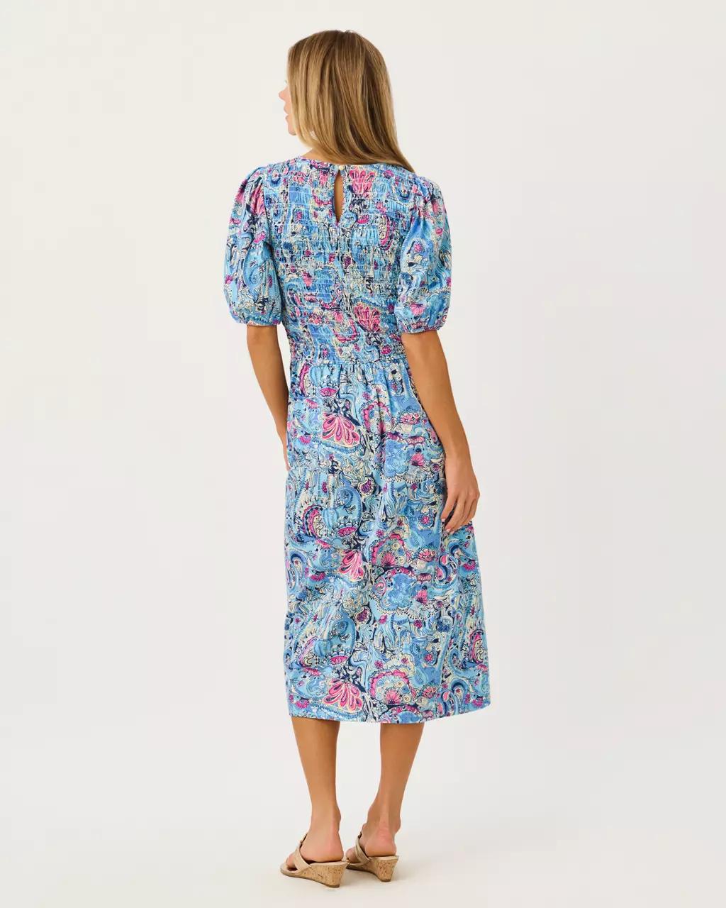 Lucila Midi Dress - Multi