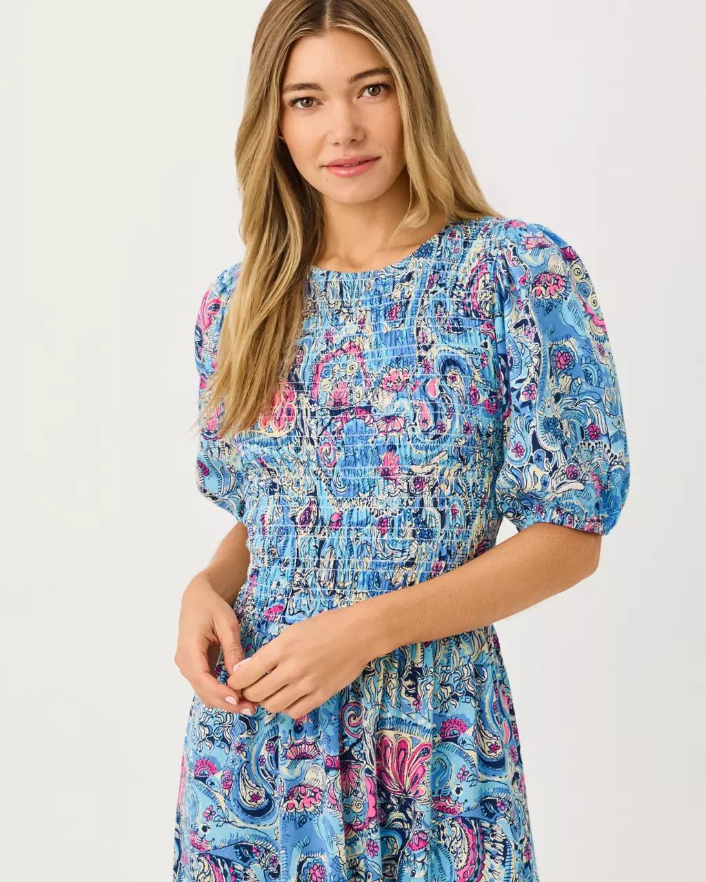 Lucila Midi Dress - Multi