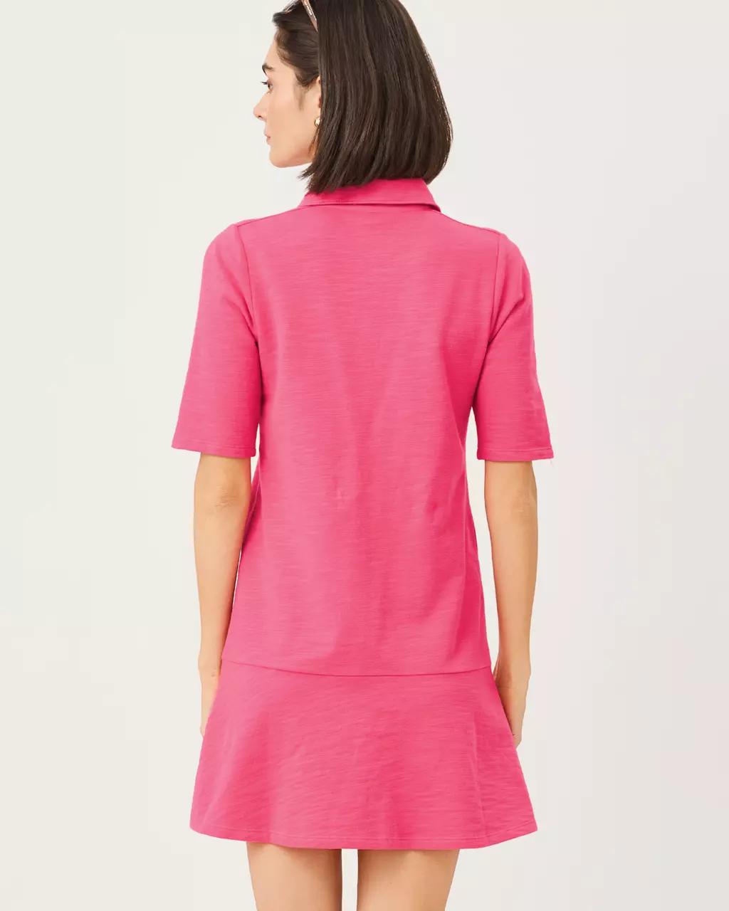 Carmelia Dress - Pink Aster