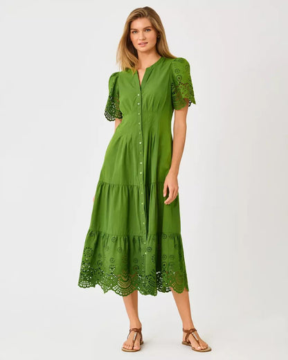 Wayland Midi Dress - Oregano