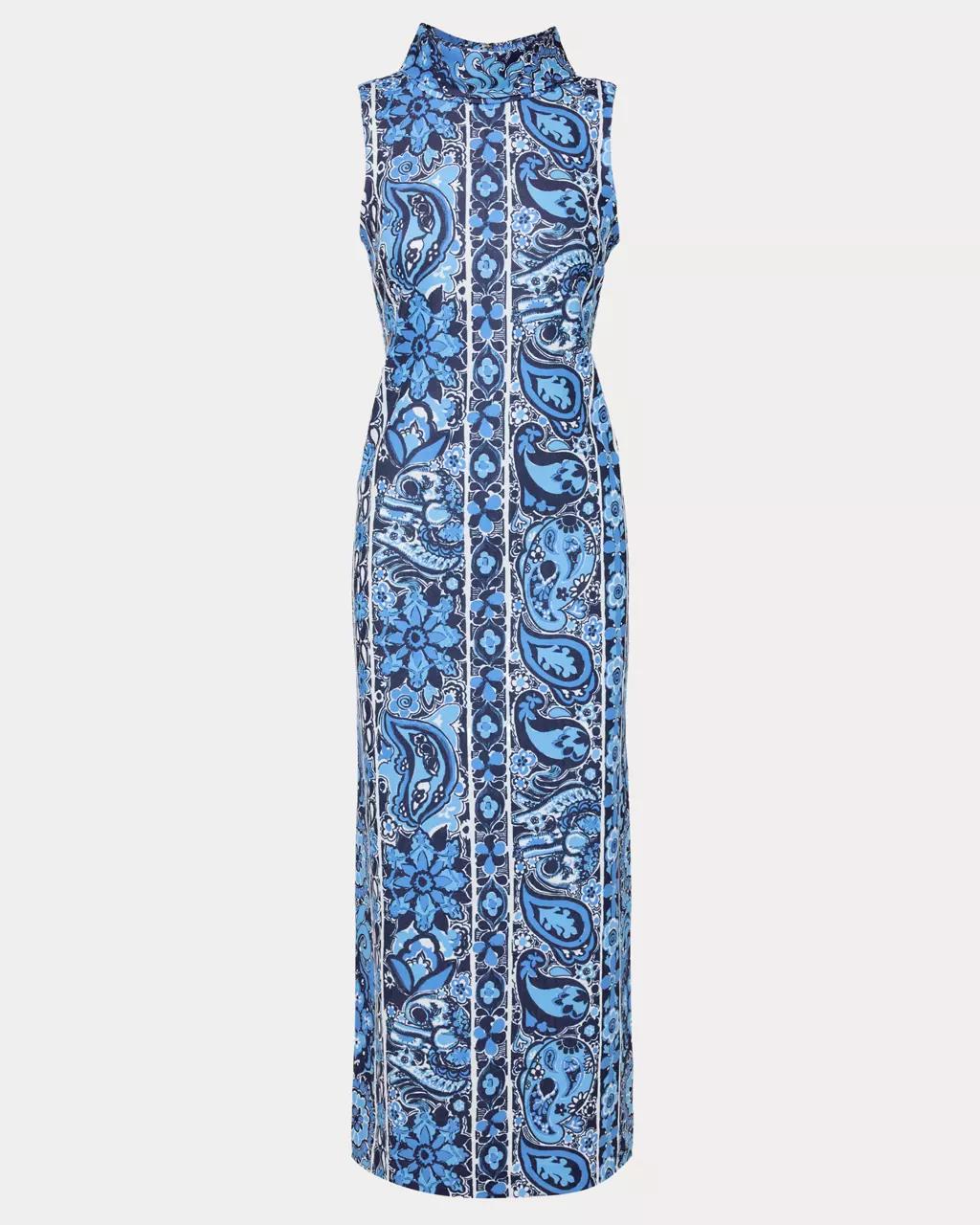 Daisee Maxi Shift Dress - Low Tide Navy