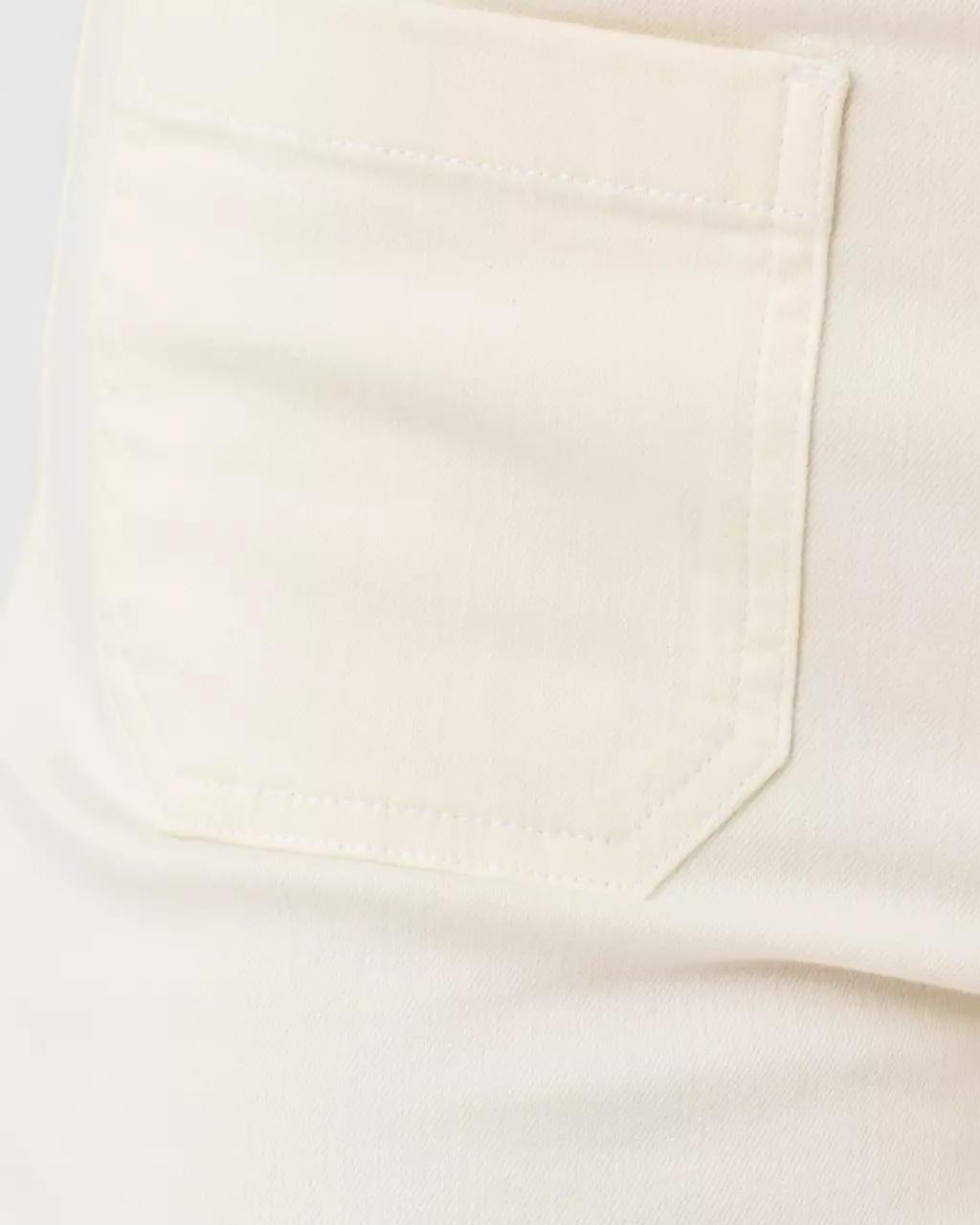 27" Harleen High Rise Crop Jean - Coconut
