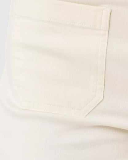 27" Harleen High Rise Crop Jean - Coconut