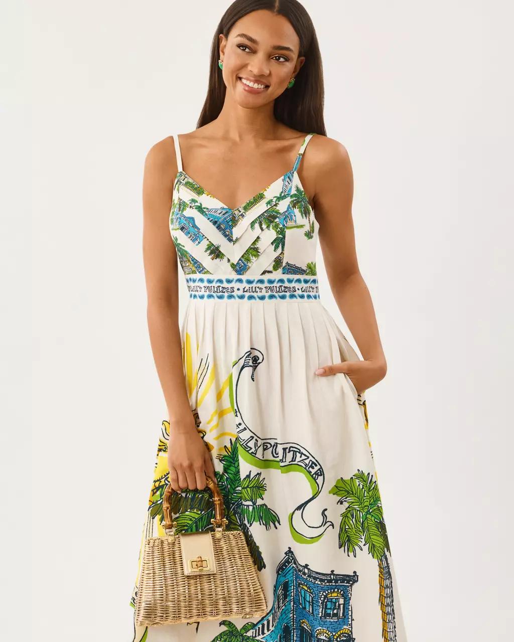 Wendley Midi Dress - Coconut