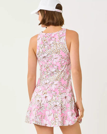UPF 50+ Luxletic Westley Active Dress - Conch Shell Pink