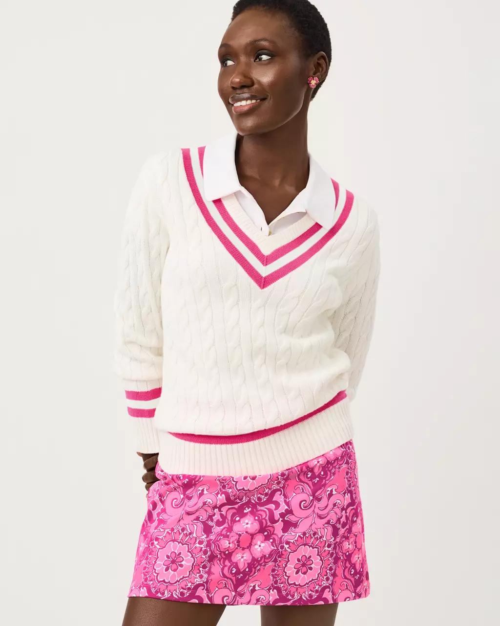 Brockton Cotton Sweater - Coconut