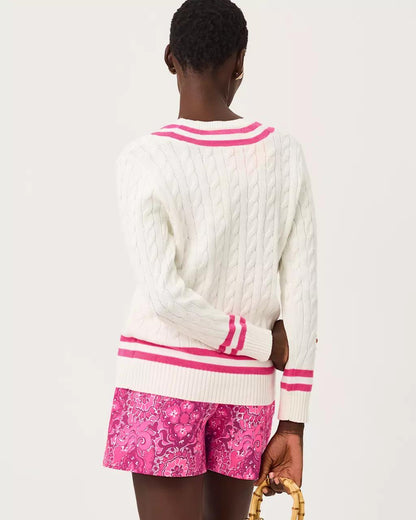 Brockton Cotton Sweater - Coconut