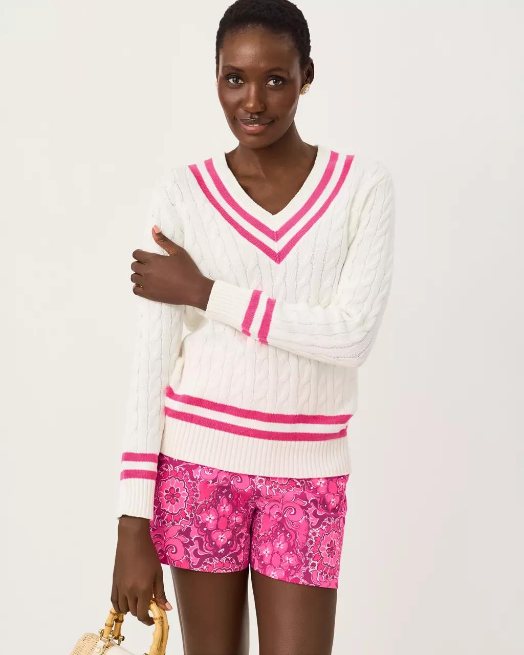 Brockton Cotton Sweater - Coconut