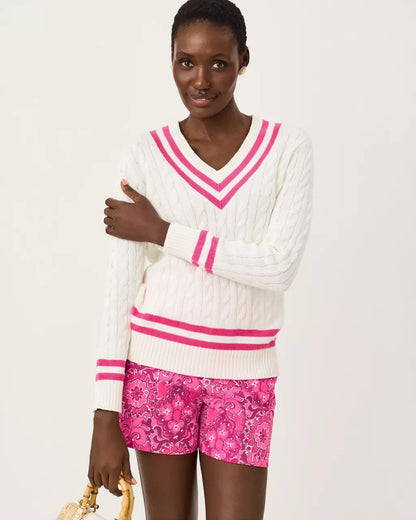 Brockton Cotton Sweater - Coconut