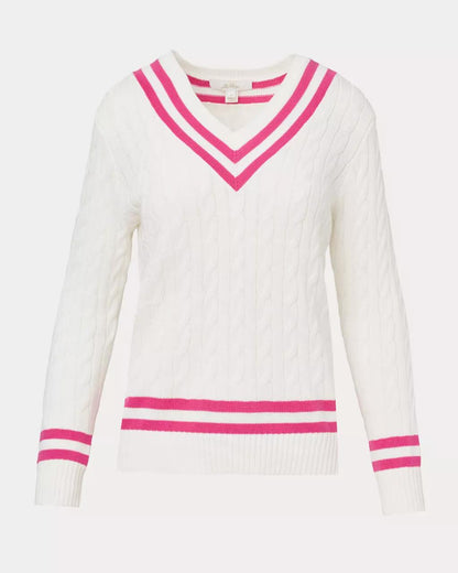 Brockton Cotton Sweater - Coconut