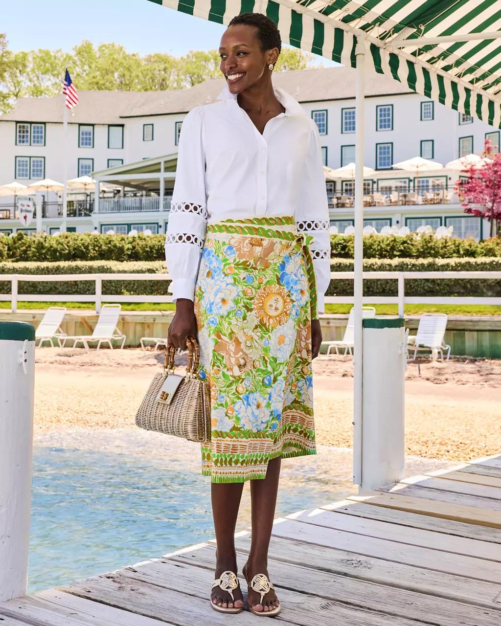 Dustin Midi Skirt - Rutabaga