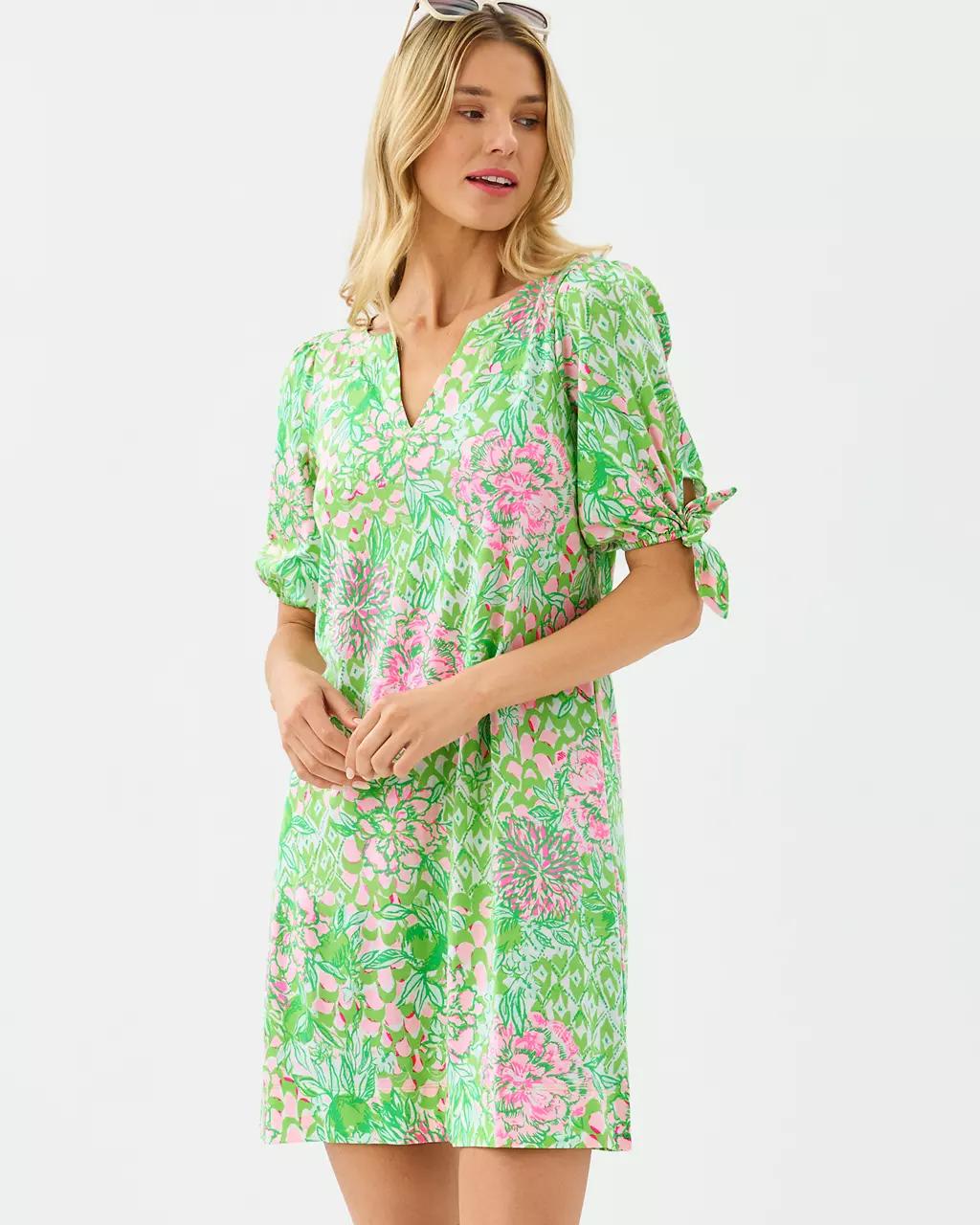 Easley T-Shirt Dress - Fauna Green