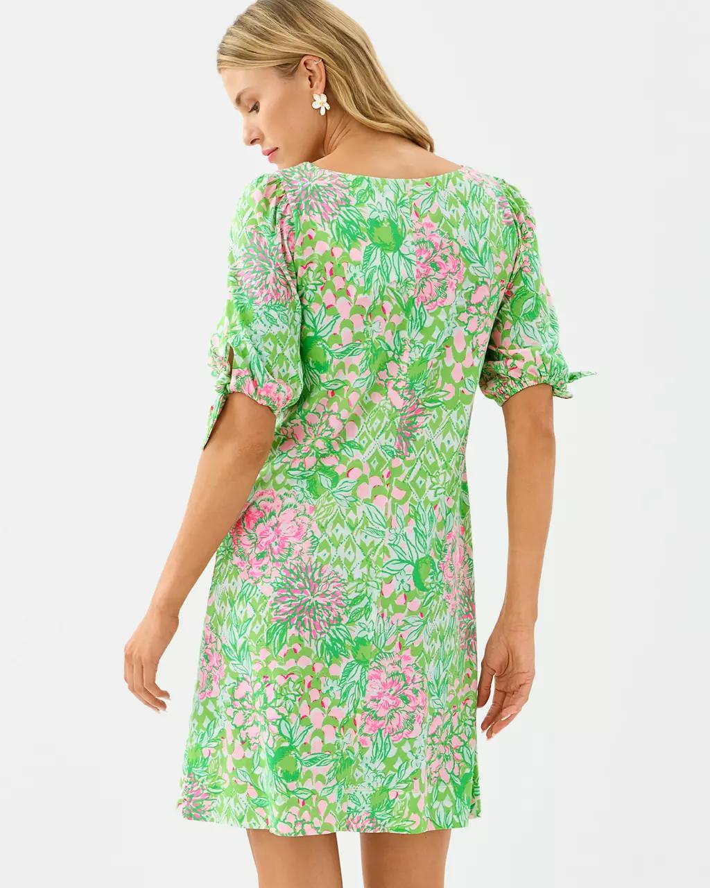 Easley T-Shirt Dress - Fauna Green