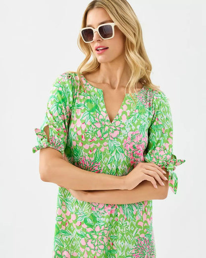 Easley T-Shirt Dress - Fauna Green