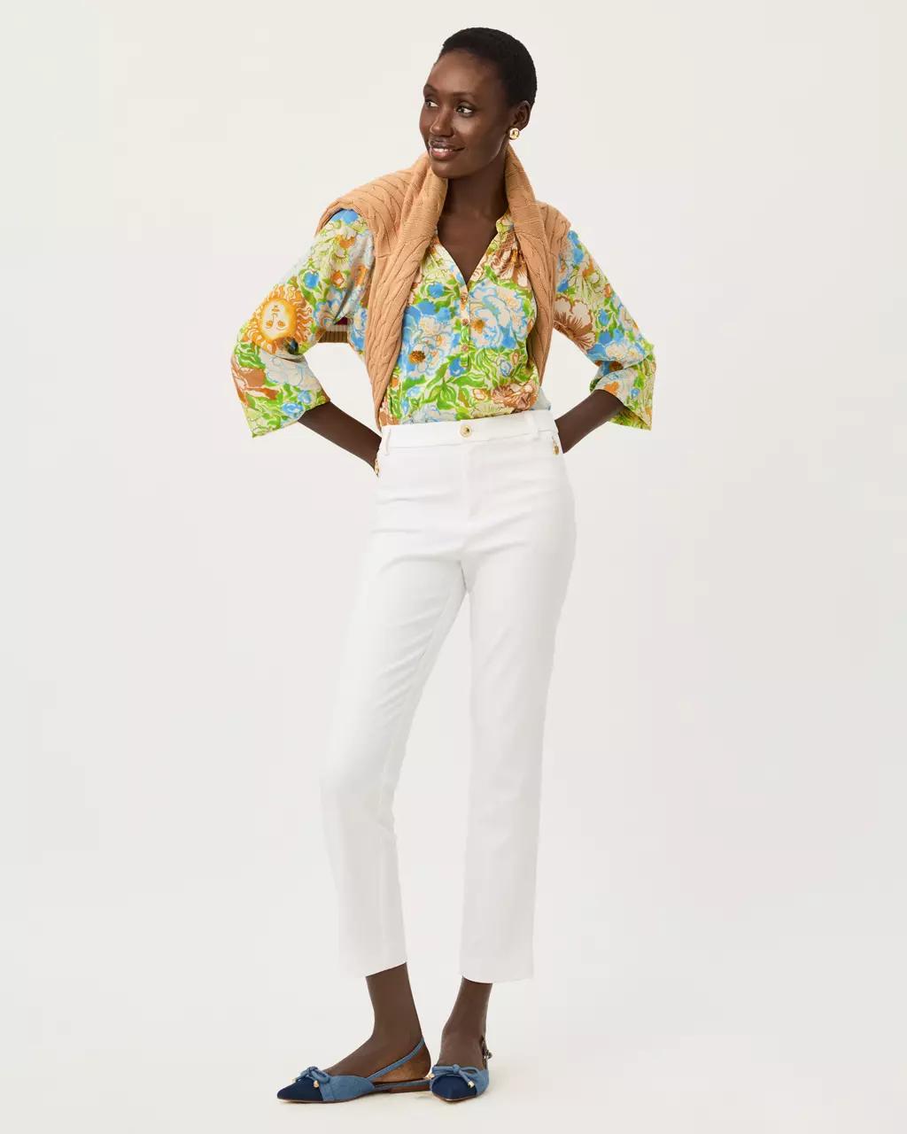 Elsa Silk Top - Rutabaga