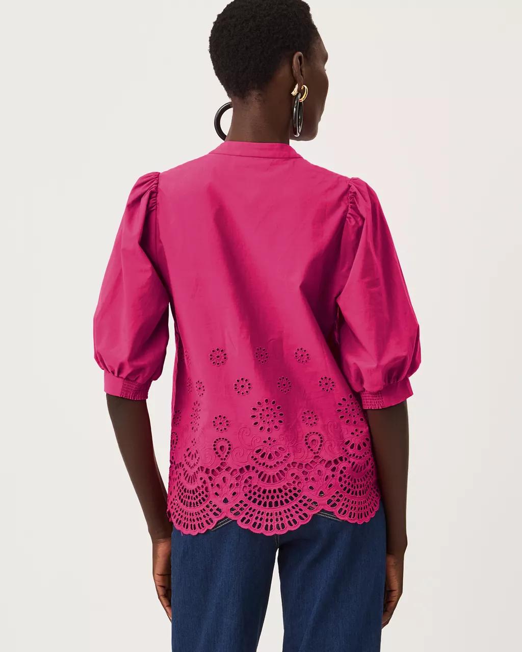 Mialeigh Top - Berry Bouquet