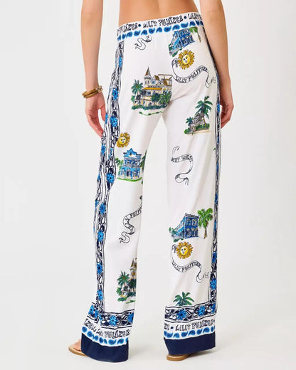 32" Bal Harbour Palazzo Pant - Coconut