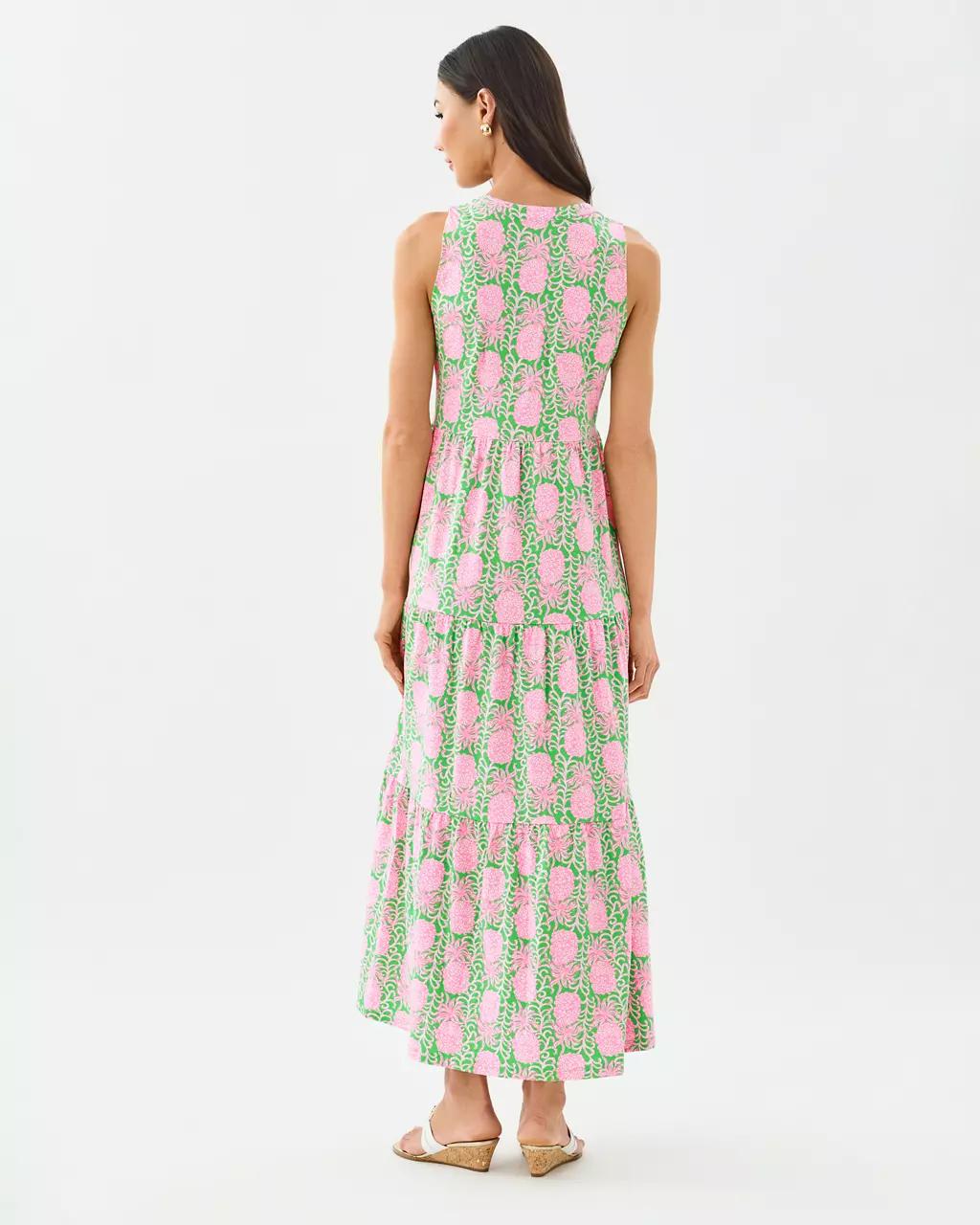 Sydnee Maxi Dress - Fauna Green