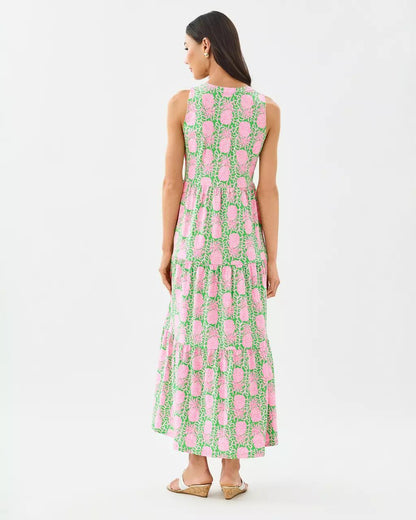 Sydnee Maxi Dress - Fauna Green