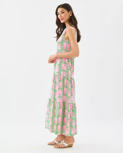Sydnee Maxi Dress - Fauna Green