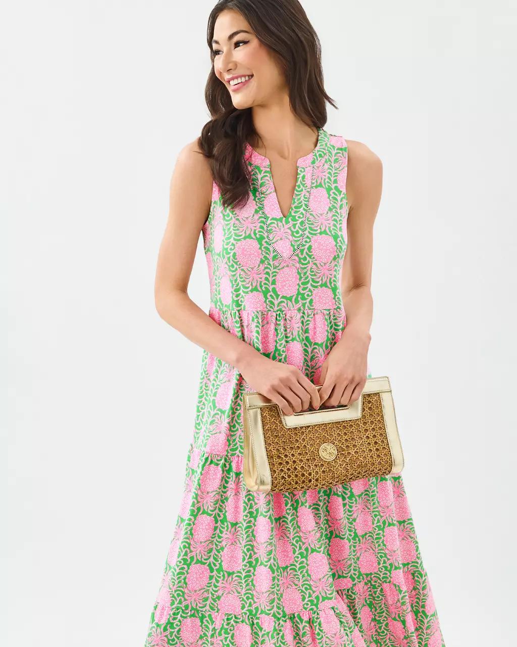 Sydnee Maxi Dress - Fauna Green