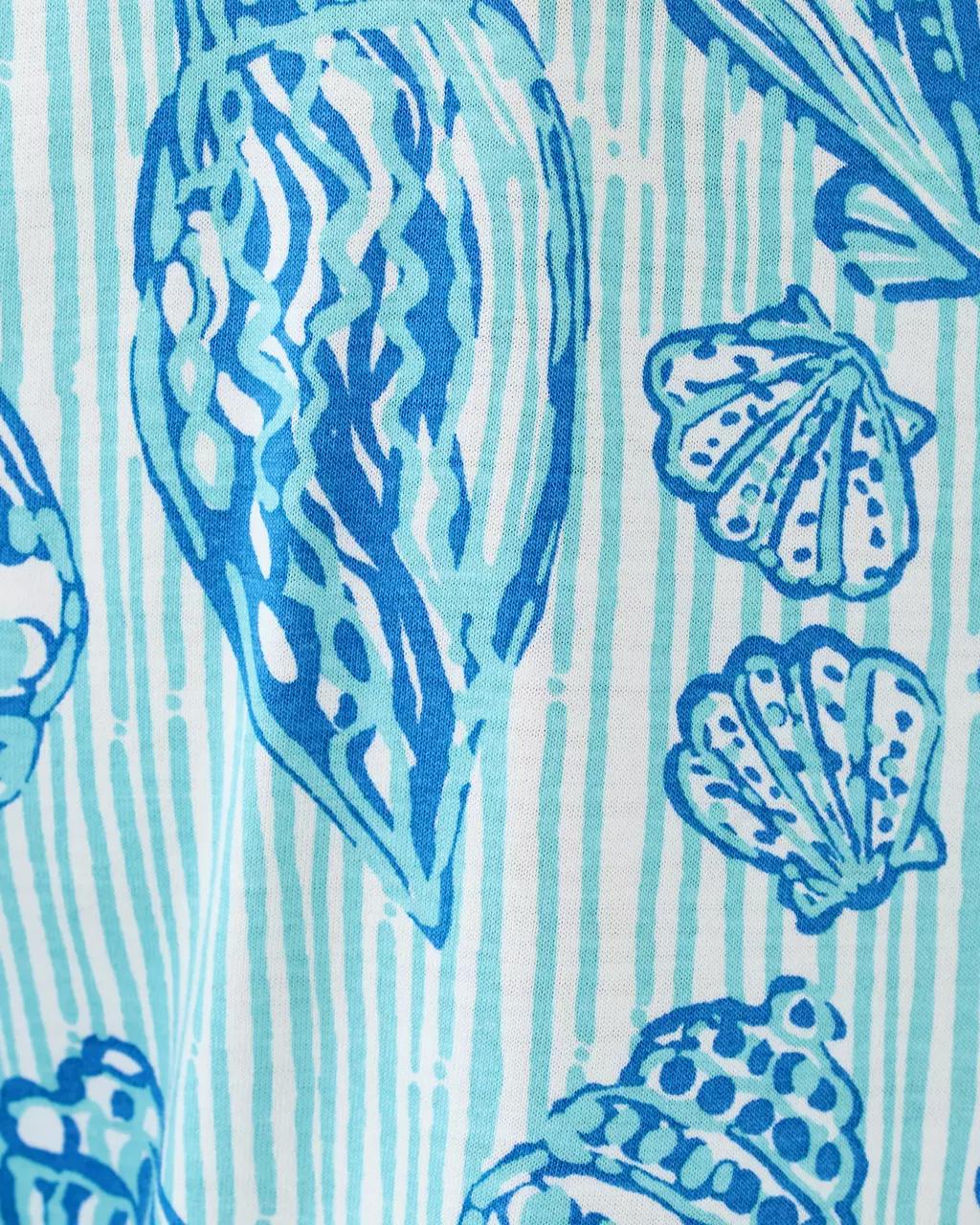 Easley T-Shirt Dress - Fresh Water Blue