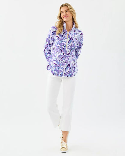 UPF 50+ Skipper Popover - Tropicalia Purple