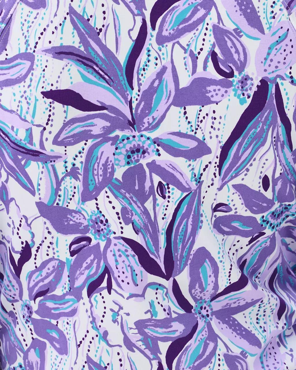 UPF 50+ Skipper Popover - Tropicalia Purple