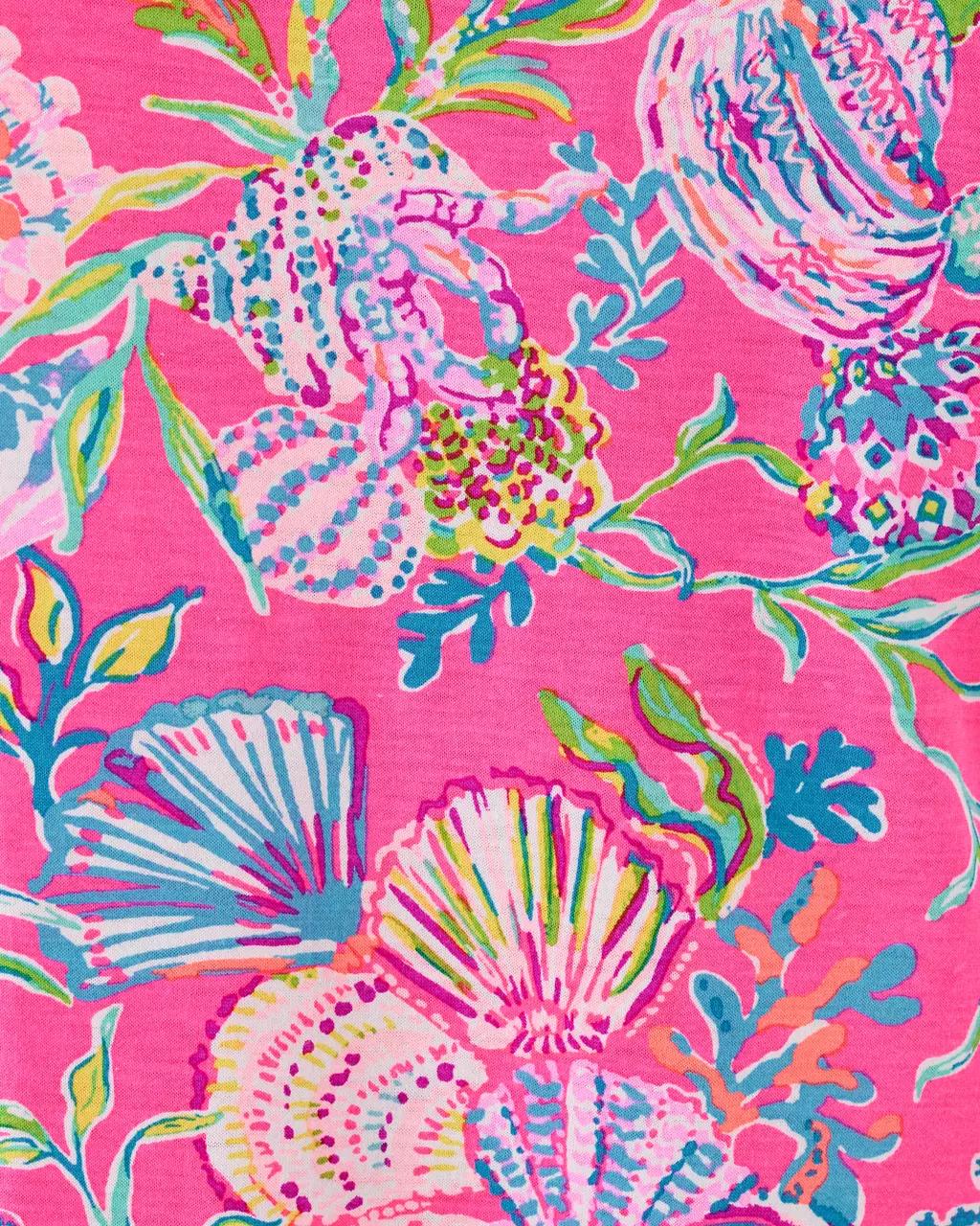 Cody Short Sleeve Dress - Pink Isle