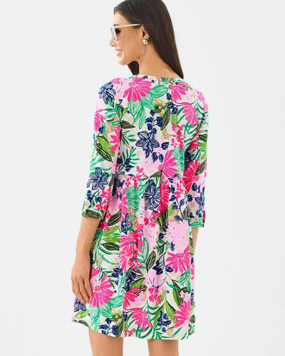 Loran Swing Dress - Multi