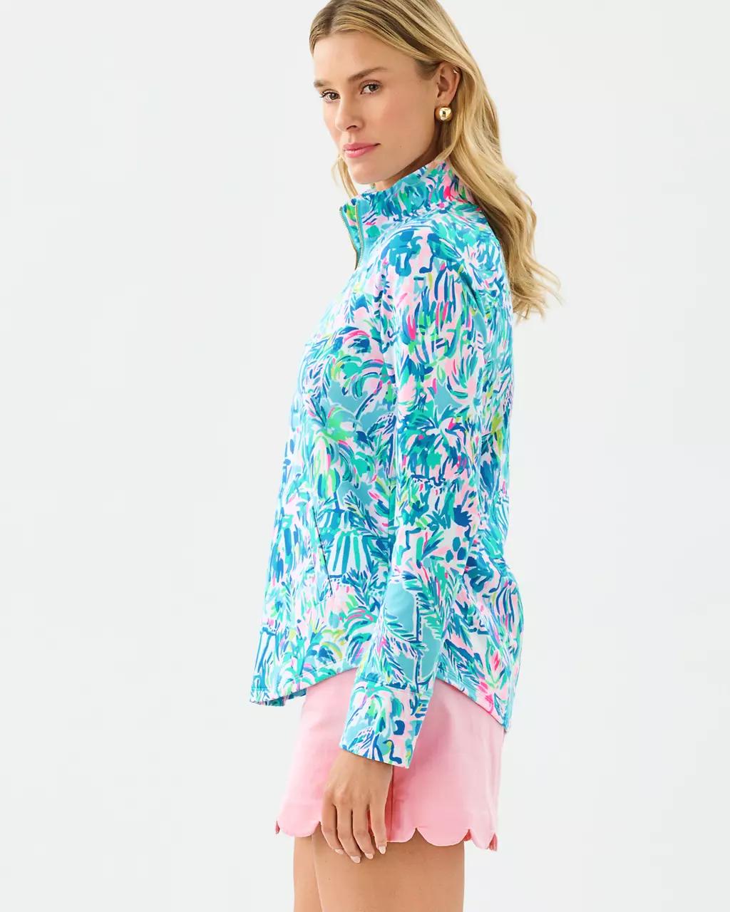 UPF 50+ Skipper Popover - Blue Ibiza