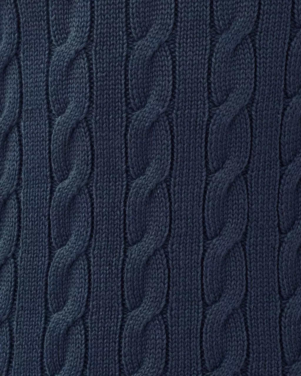 Brockton Crew Neck Sweater Tank - Low Tide Navy