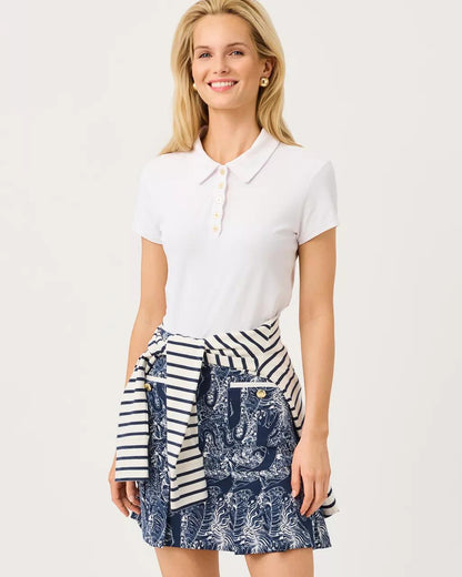 UPF 50+ Luxletic Luisa Skort - Low Tide Navy