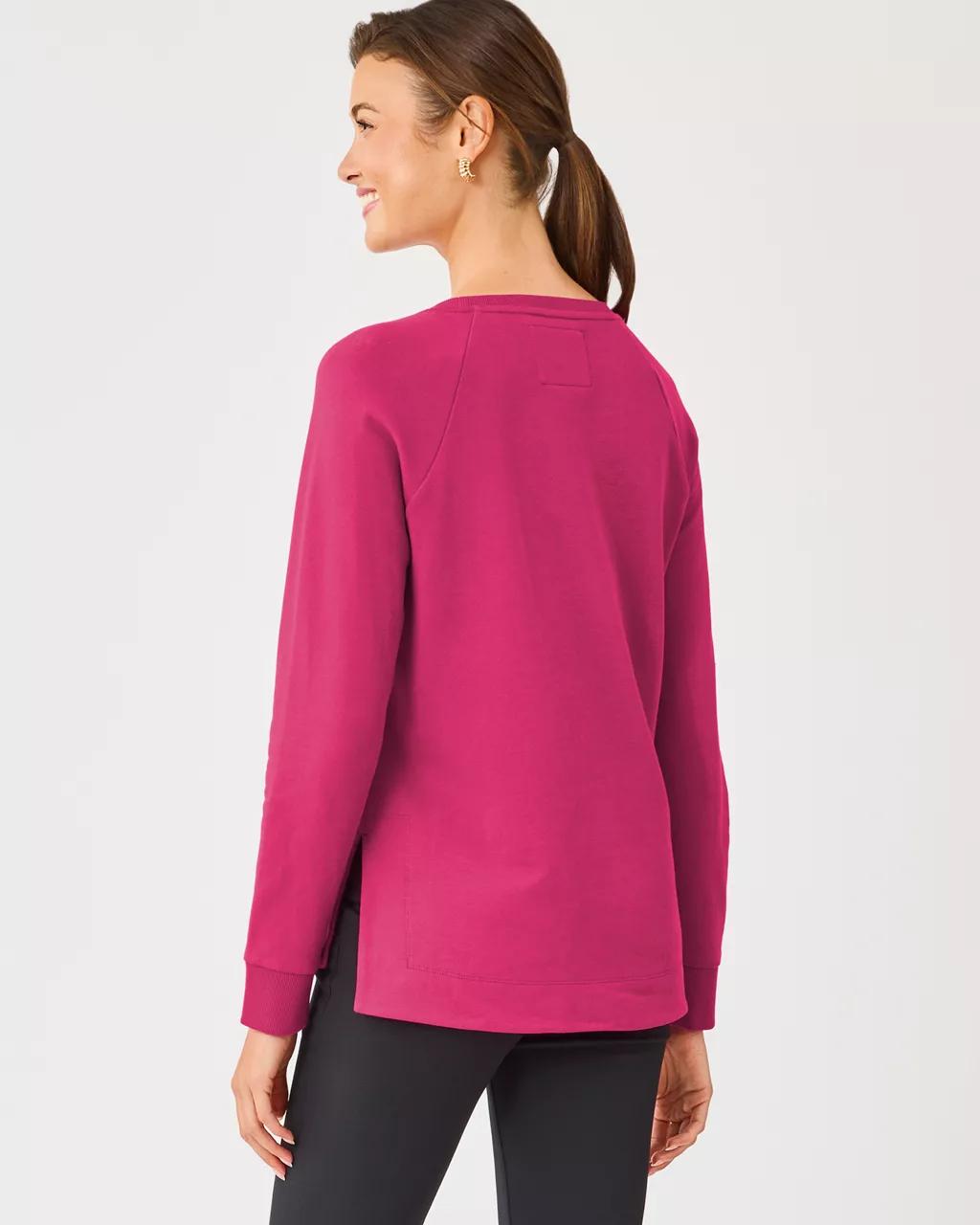 New Beach Comber Pullover - Berry Bouquet