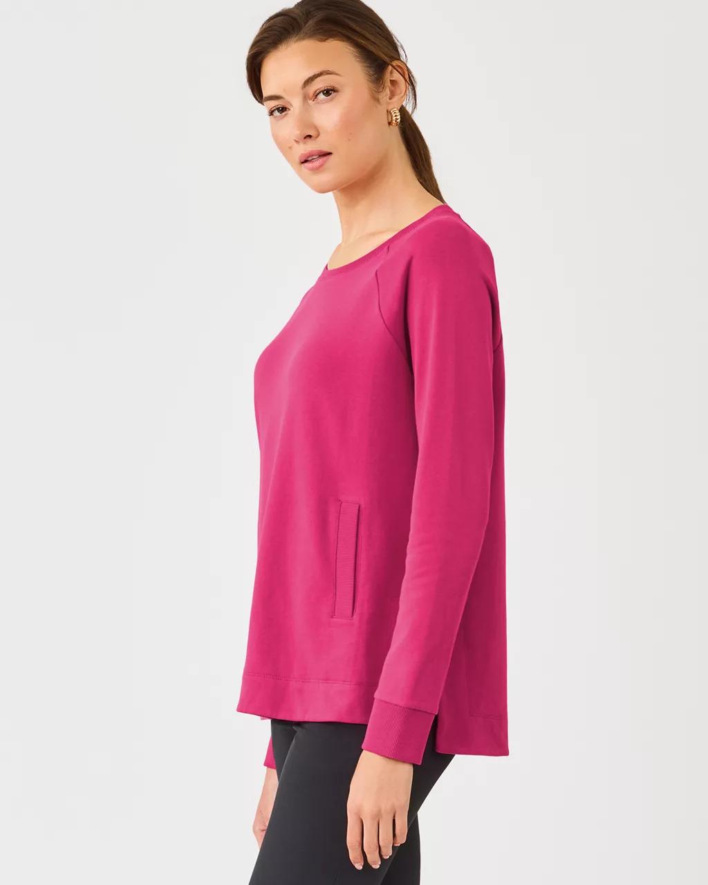 New Beach Comber Pullover - Berry Bouquet