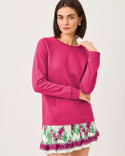 New Beach Comber Pullover - Berry Bouquet
