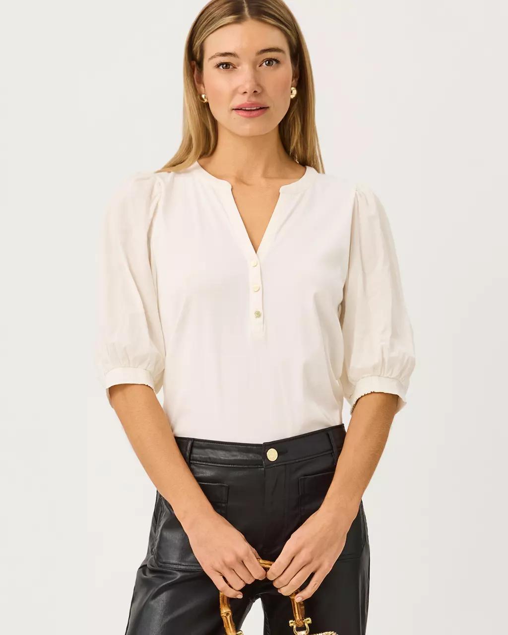 Ronson Knit Top - Coconut